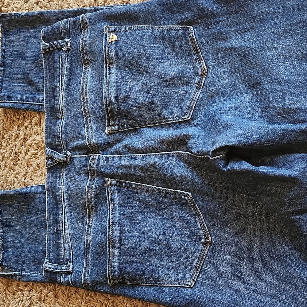 Wit And Wisdom Dark Classic Blue Denim Jeans Wimans Size 6 - Picture 2 of 12